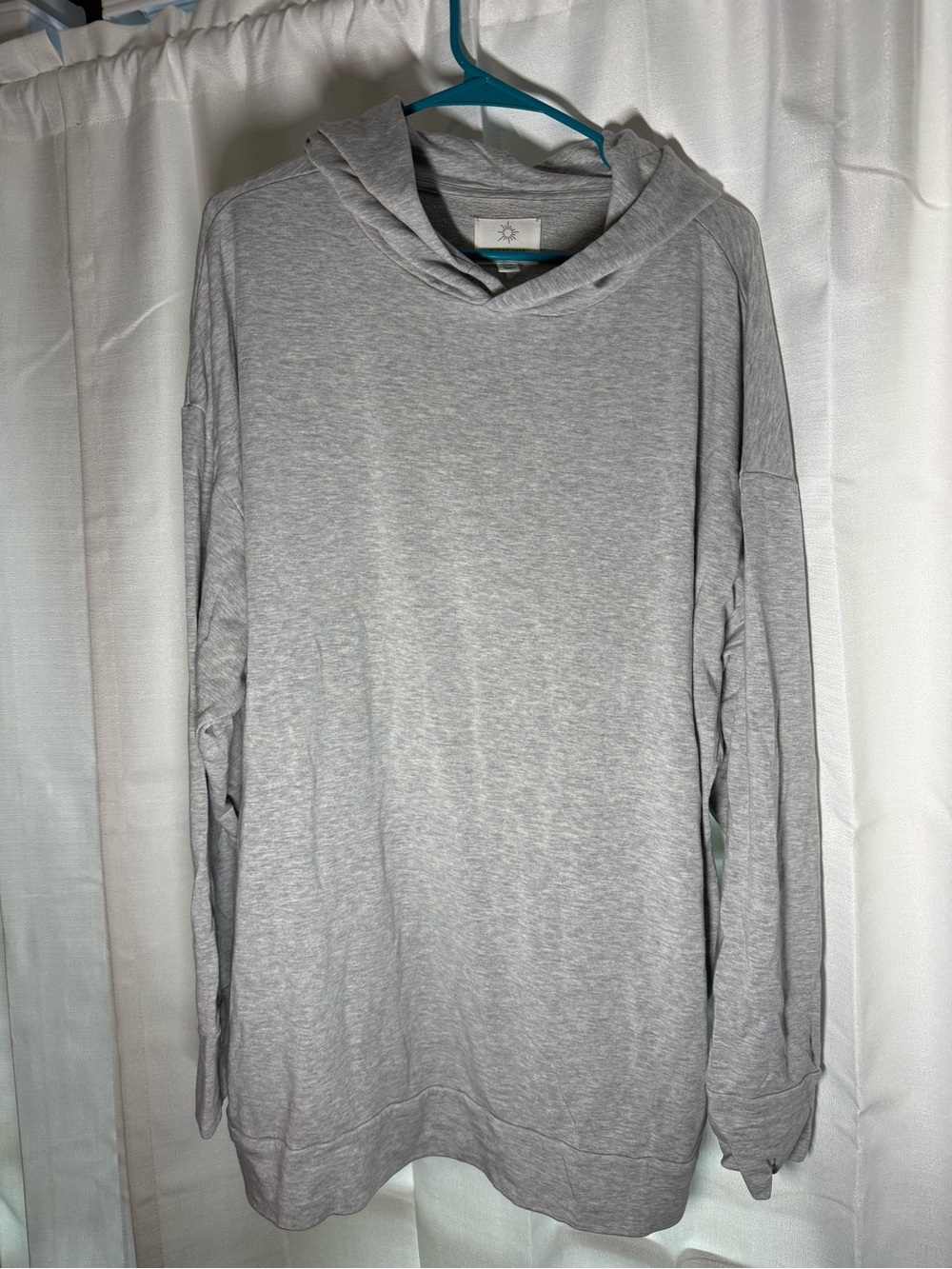 Women's Offline Gray Hooded Sweatshirt